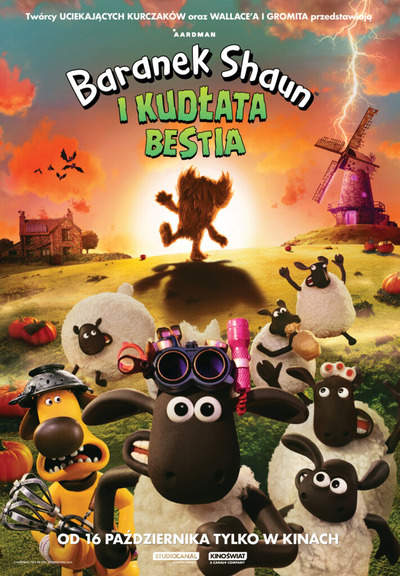 Plakat wydarzenia:  Baranek Shaun i kudłata bestia- dubbing 